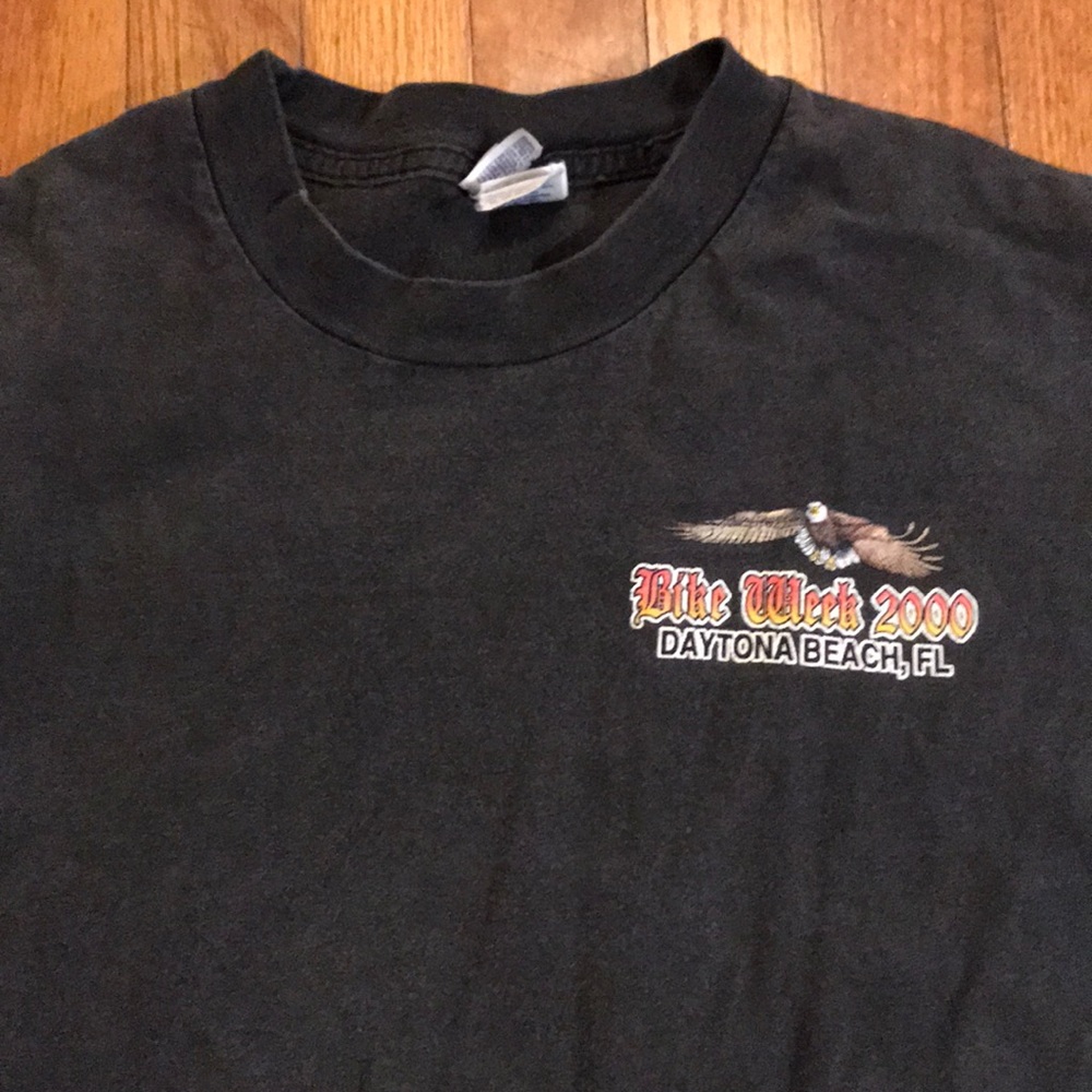Vintage Bike Week 2000 Daytona Beach, FL T-shirt - Picture 2 of 4